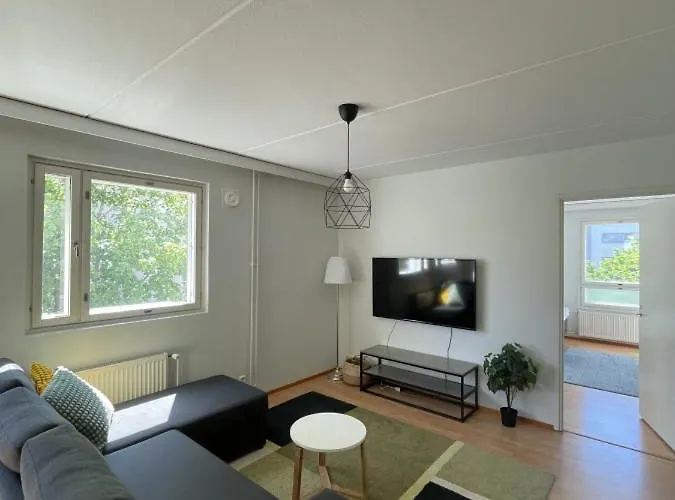 One-Bedroom 66M2 Apartment With Sauna And Parking
